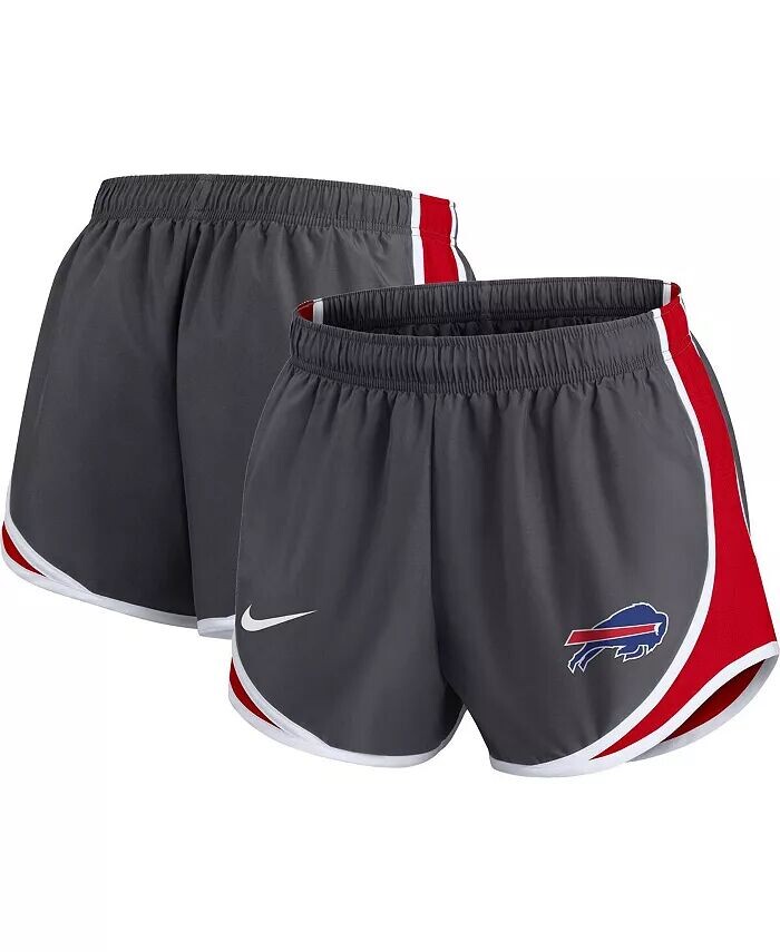 

Женские темно-серые шорты Buffalo Bills размера плюс с логотипом Performance Tempo Nike