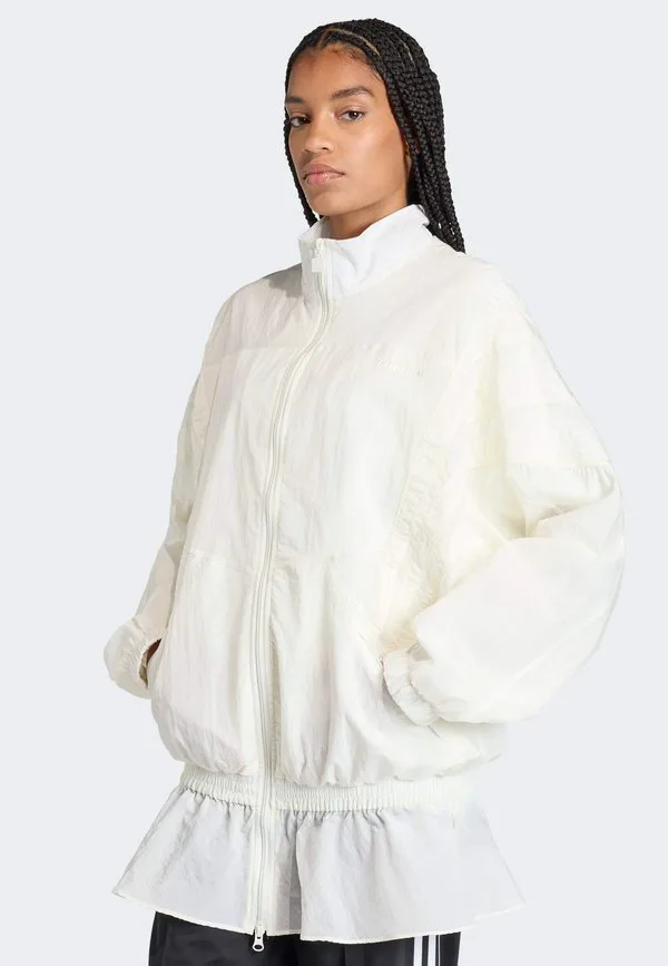 Сантьяго тт короткое пальто Adidas Originals, Off White