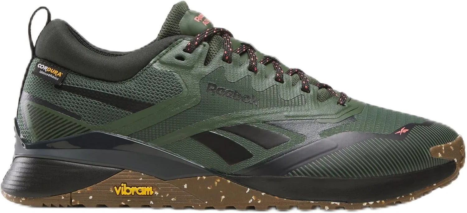 Детские кроссовки Reebok Nano X4 Adventure (унисекс), Breakaway Green Black Washed Black