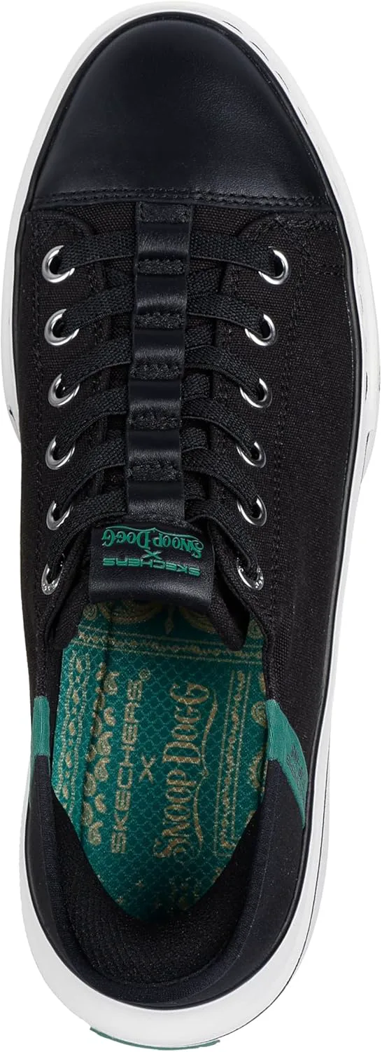 Мужские кеды Skechers Snoop One-low Dogg Canvas_251030, черный — фото 2