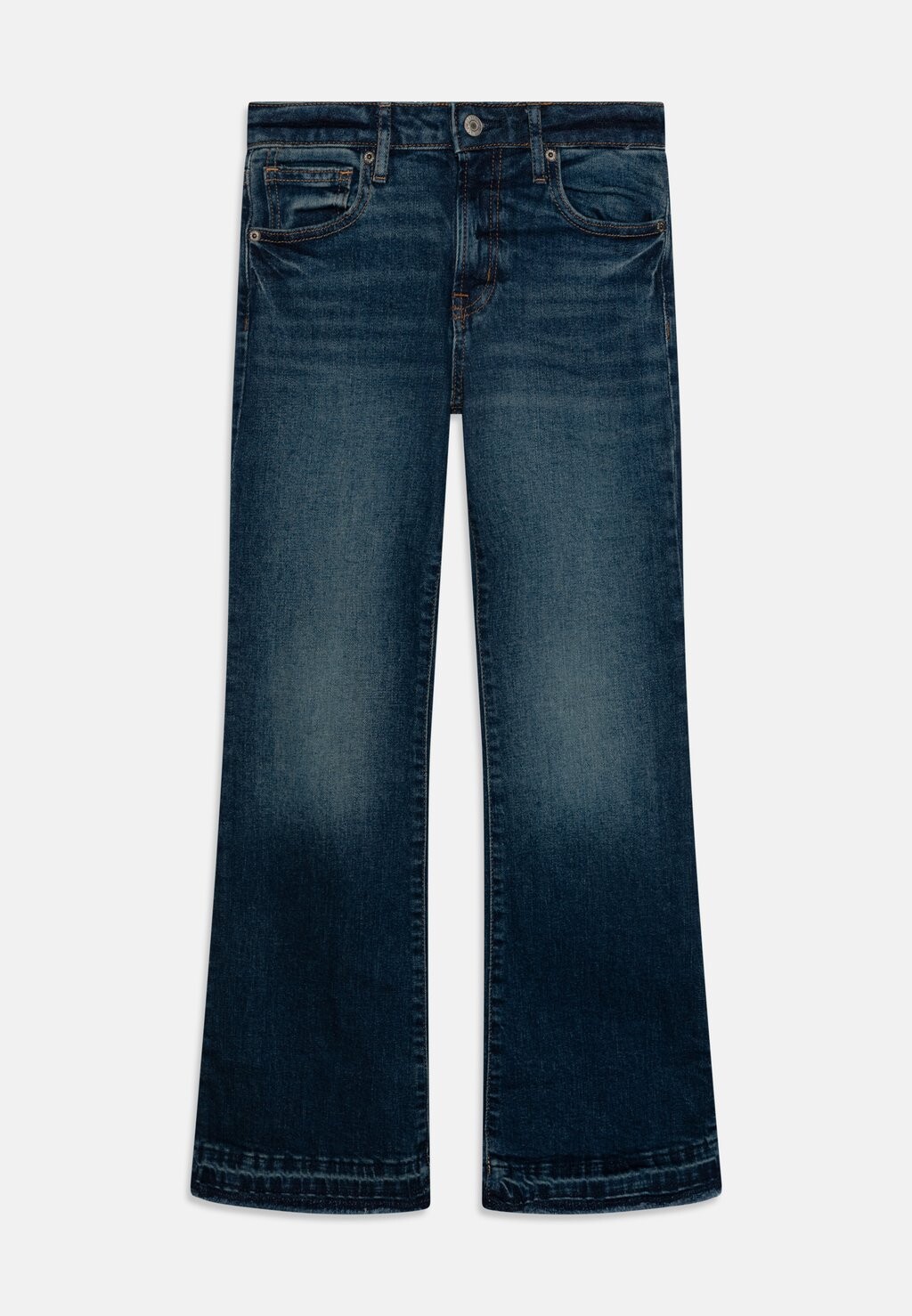 

Джинсы-клеш Indigo Girls GAP, цвет dark wash