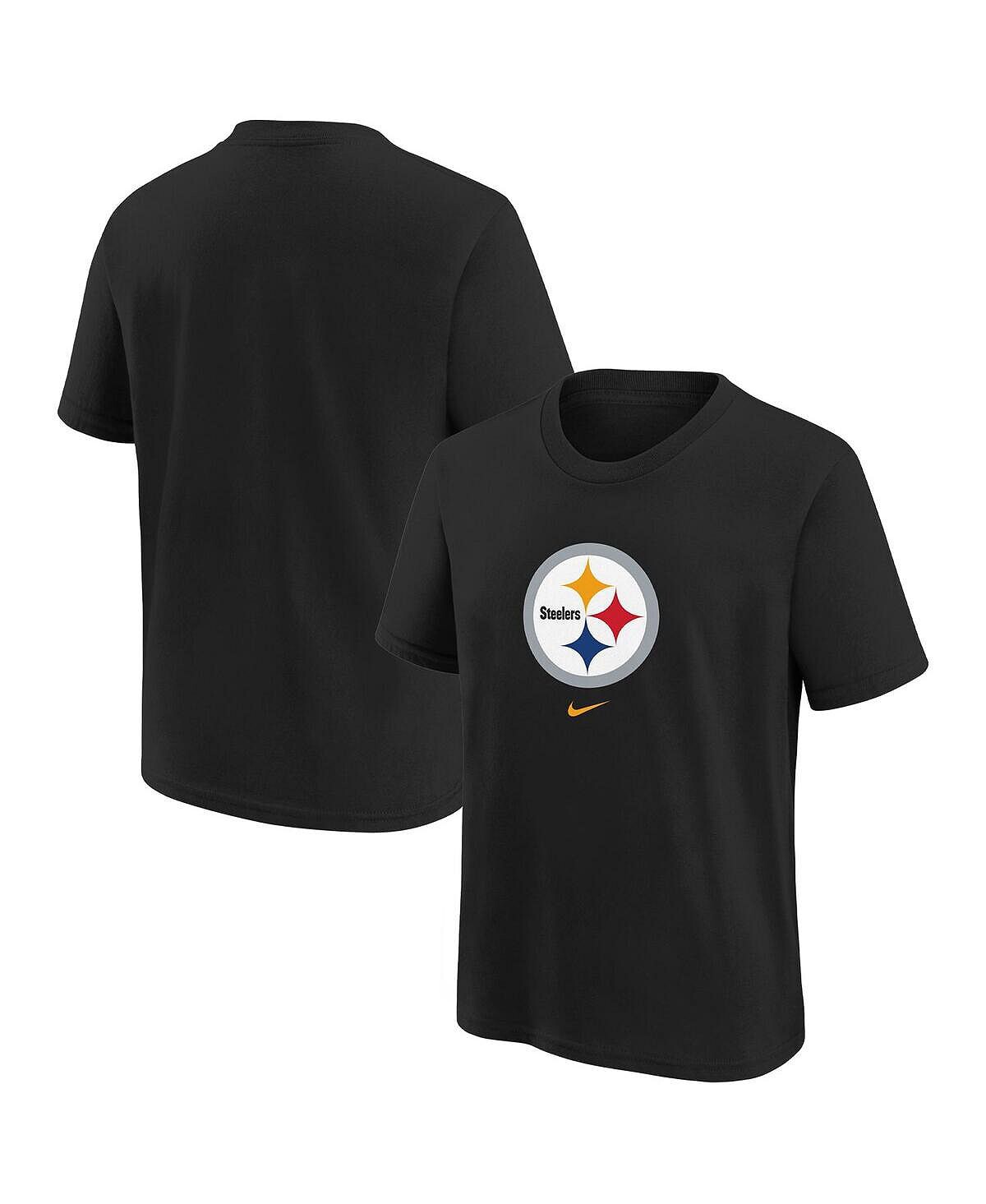 

Черная футболка с надписью Little Boys Pittsburgh Steelers Team Nike, Черный, Черная футболка с надписью Little Boys Pittsburgh Steelers Team Nike