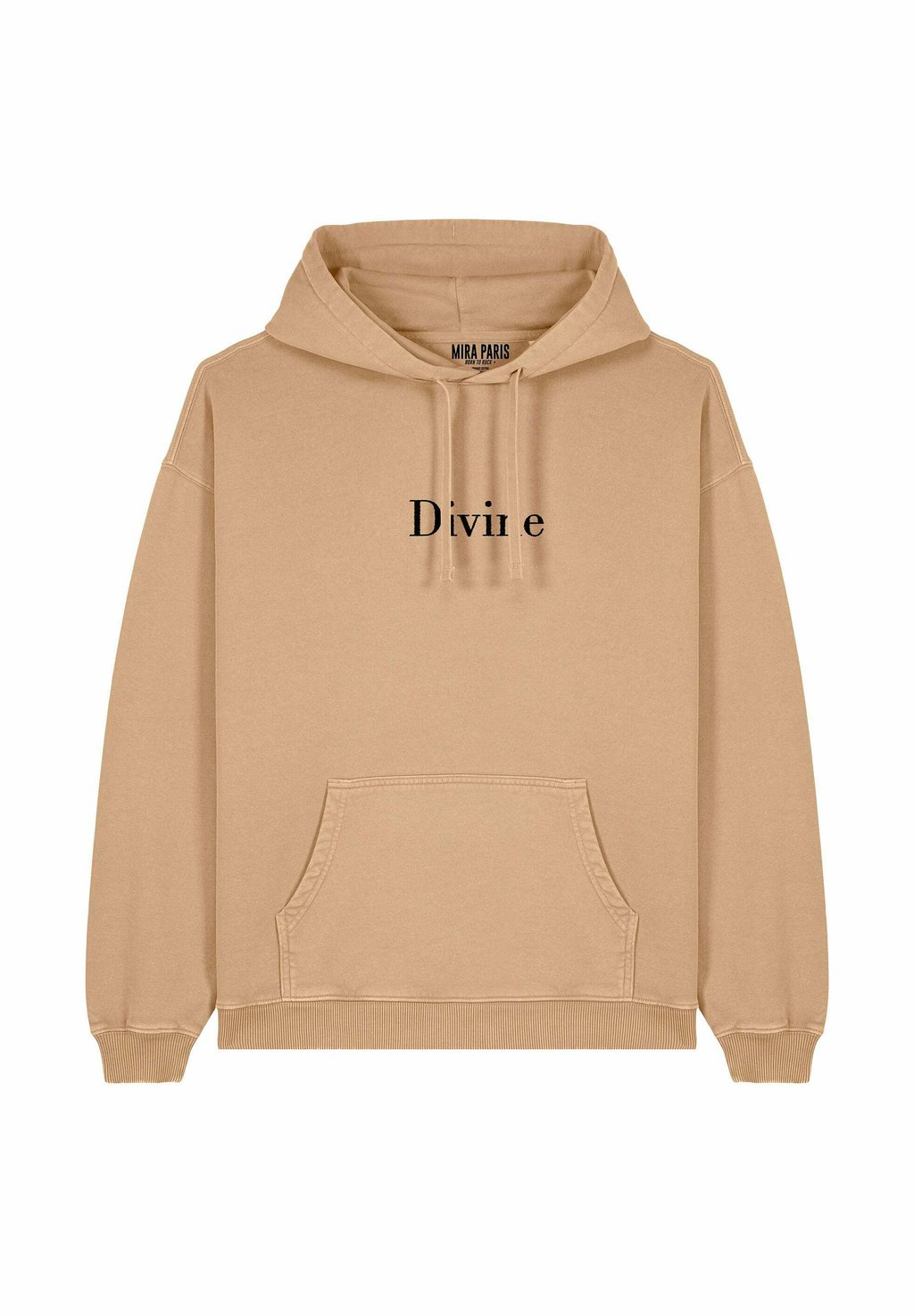 

Толстовка DIVINE EMBROIDERY UNISEX VINTAGE - Hoodie Mira Paris, бежевый