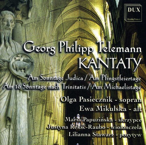 

CD диск Telemann / Pasiecznik / Mikulska: Cantatas 18 33 50 & 64