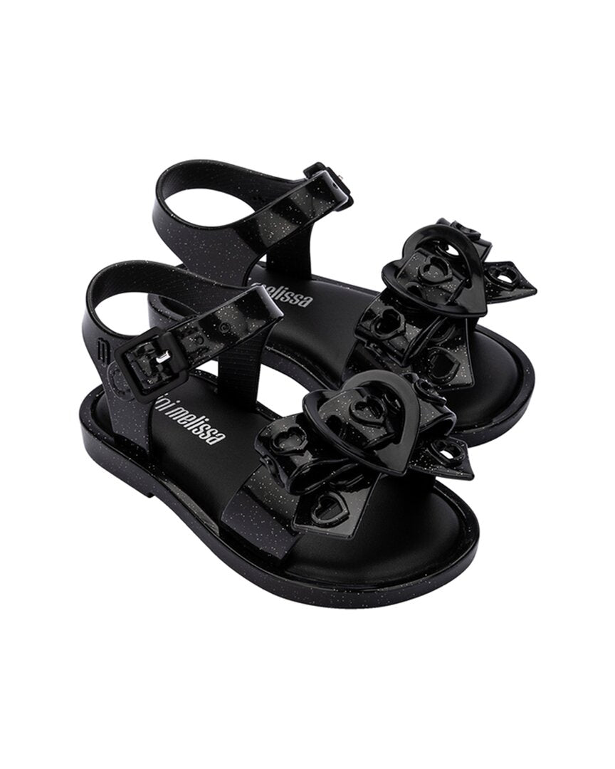 

Мини-сандалии Melissa Mar, горячие сандалии BB Mini Melissa, черный