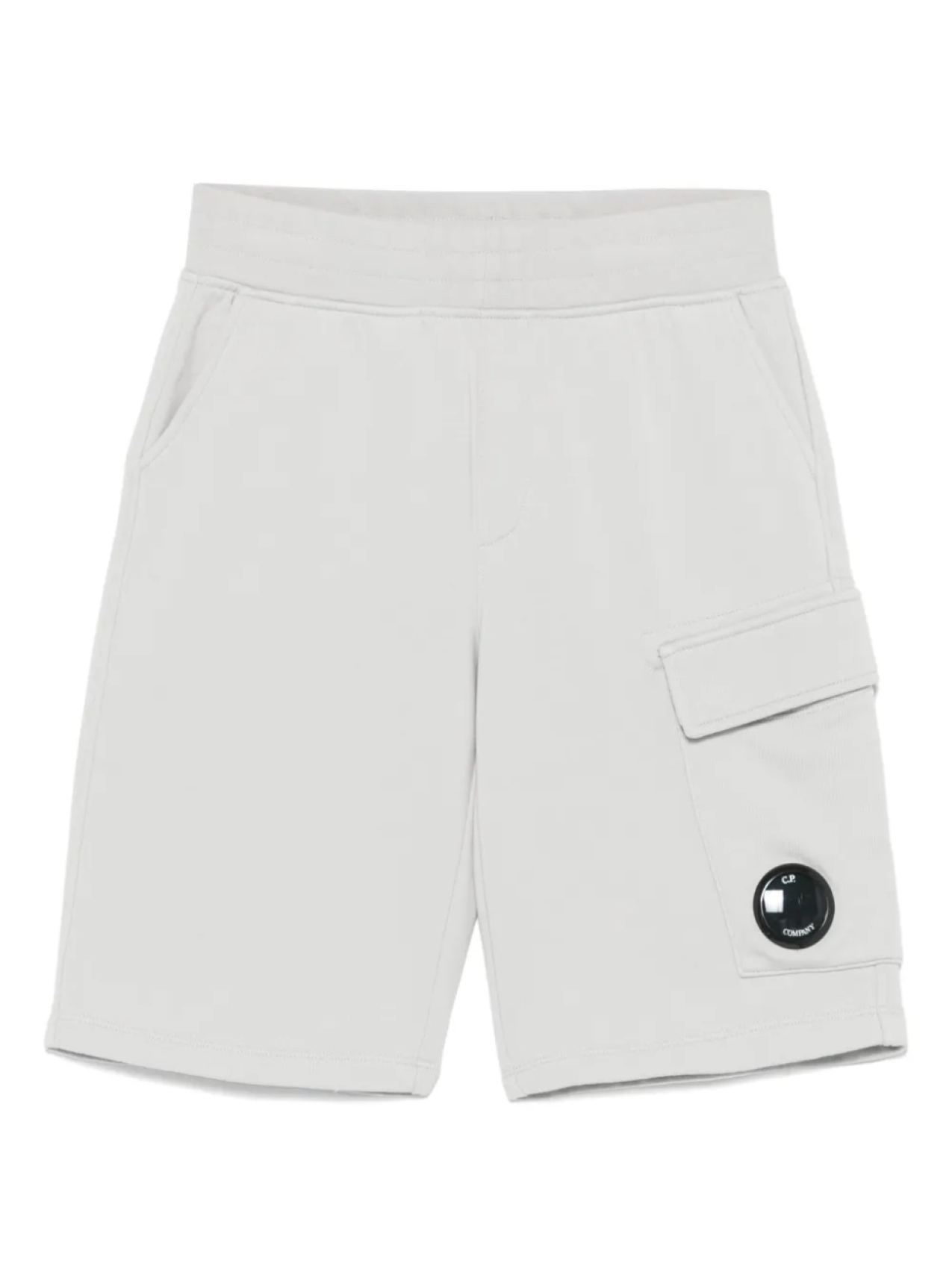 

Спортивные брюки с декором Lens C.P. Company Kids, серый