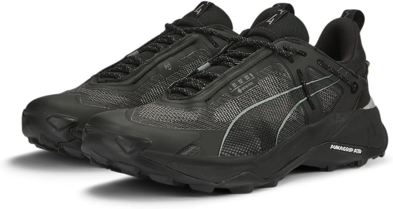 Кроссовки PUMA Male Explore Nitro GTX Black SILV, черный