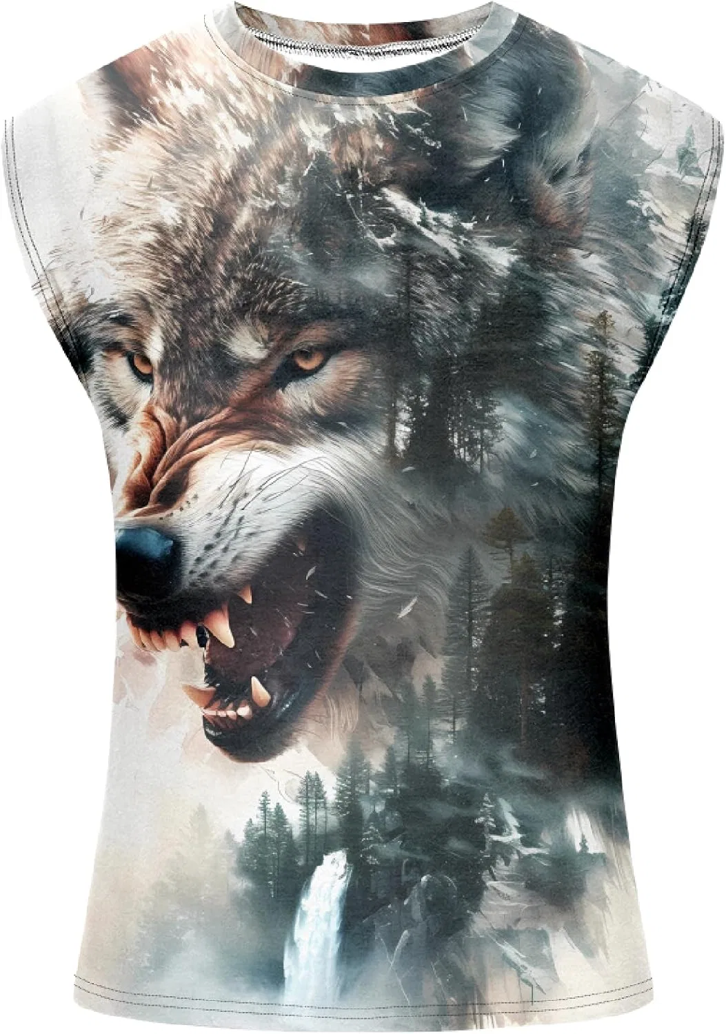 Майка с принтом Angrywolf — фото 3