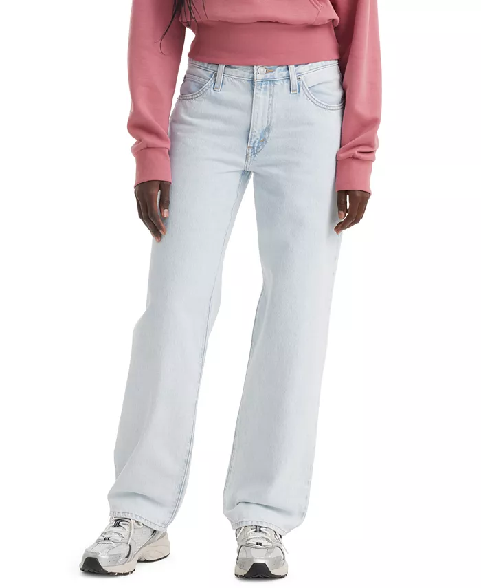 

Женские мешковатые джинсы Mid Rise Cotton 94 Levi's, синий