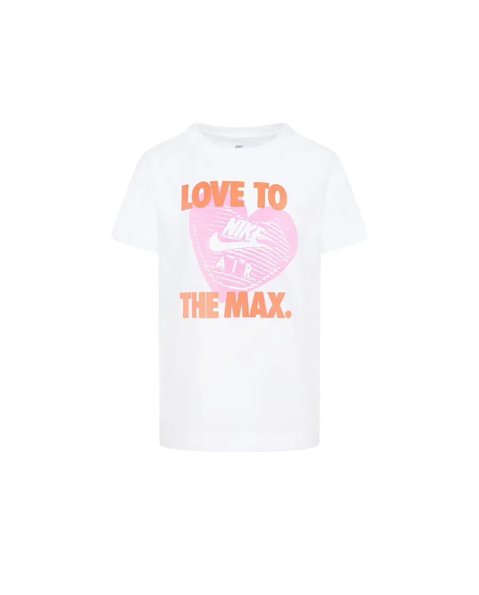 

Nike Футболка с рисунком "Love to the Max", белый