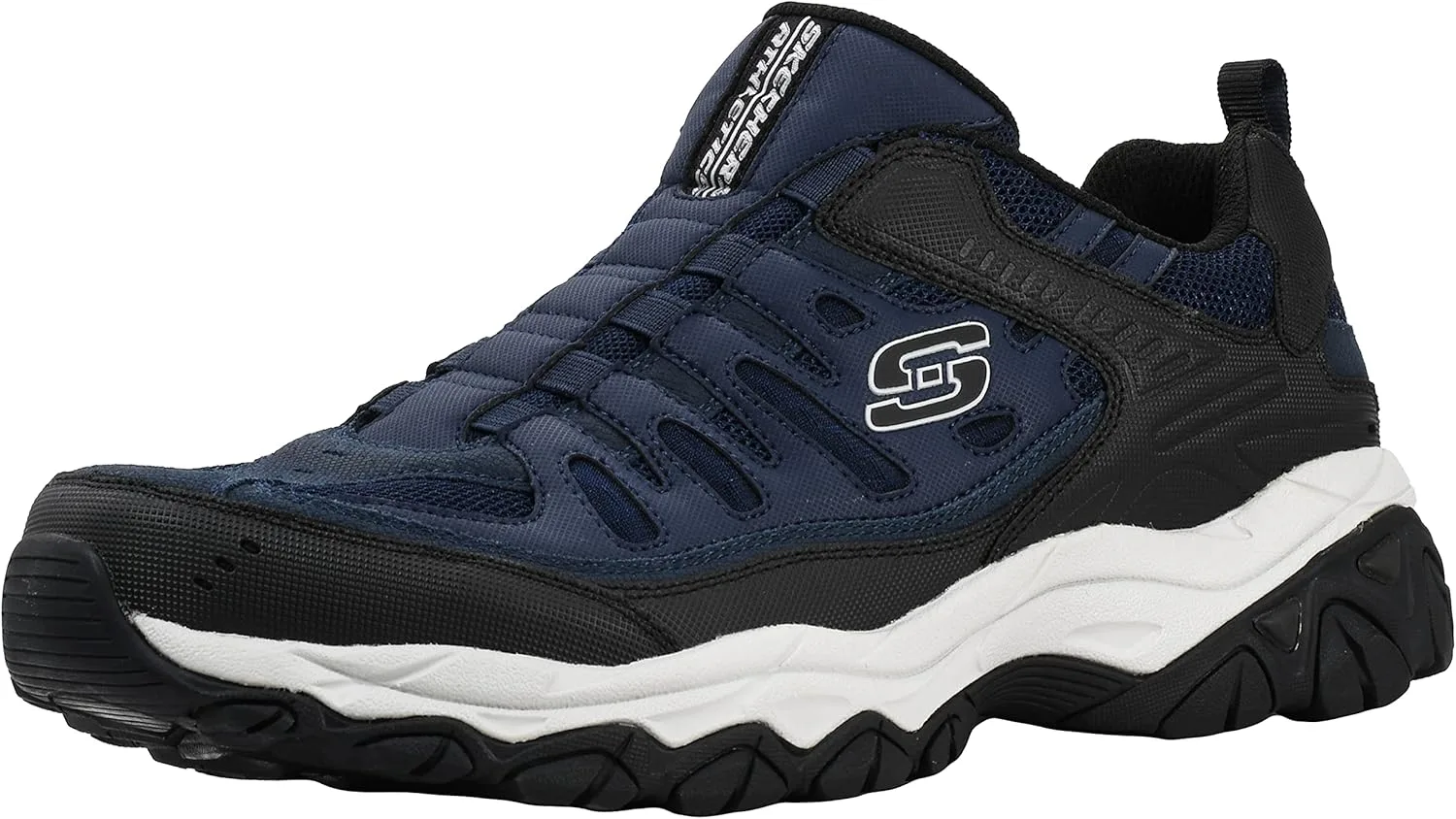 Мужские лоферы Skechers Afterburn, черный/серый