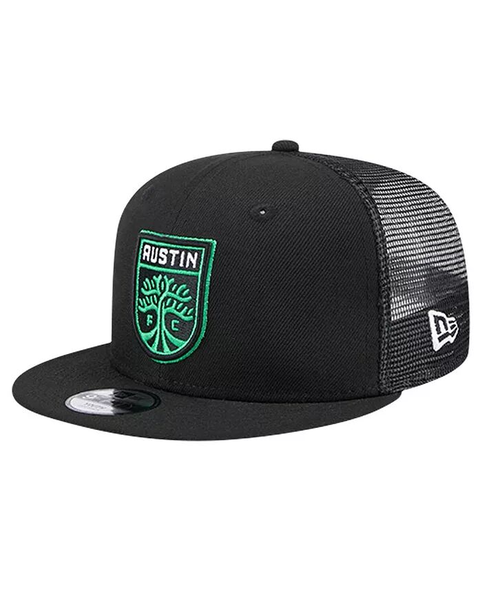 

Черная бейсболка Austin FC Evergreen Trucker 9FIFTY Snapback для больших мальчиков и девочек New Era