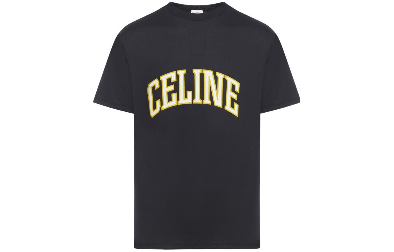 

Футболка мужская черная Celine, черный