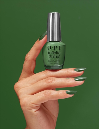 Лак для ногтей с гелевым эффектом OPI Infinite Shine Silk, Happily Evergreen After 15 ml — фото 2