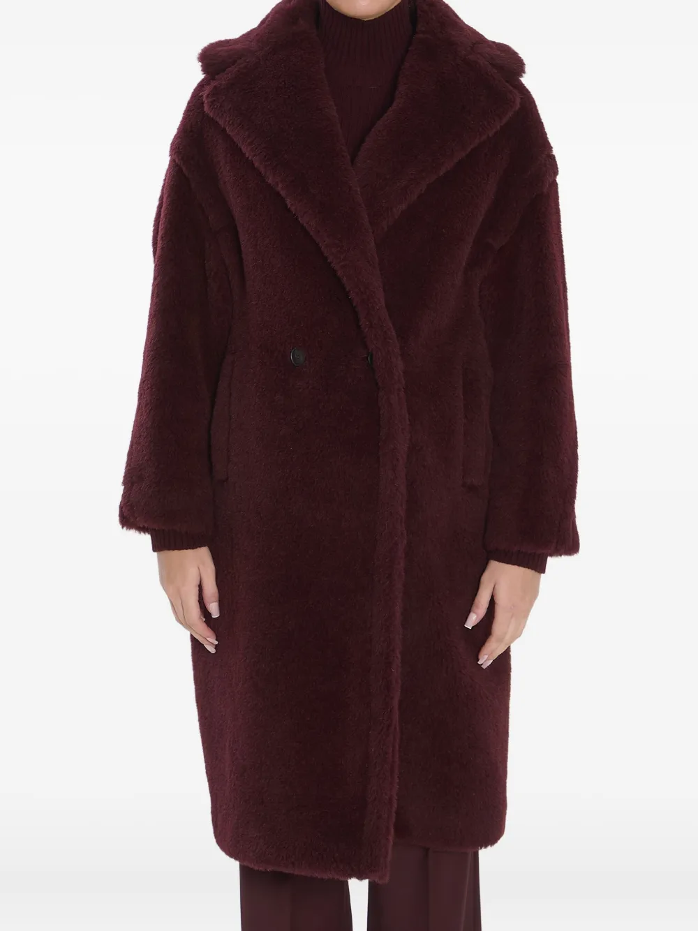 

Пальто Tedgirl Max Mara, красный