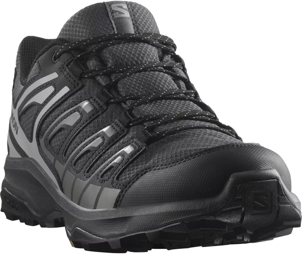 Salomon Extegra Gore-TEX, универсальные мужские треккинговые ботинки для комфорта, идеально подходят для походов и приключений на природе, Black — фото 3