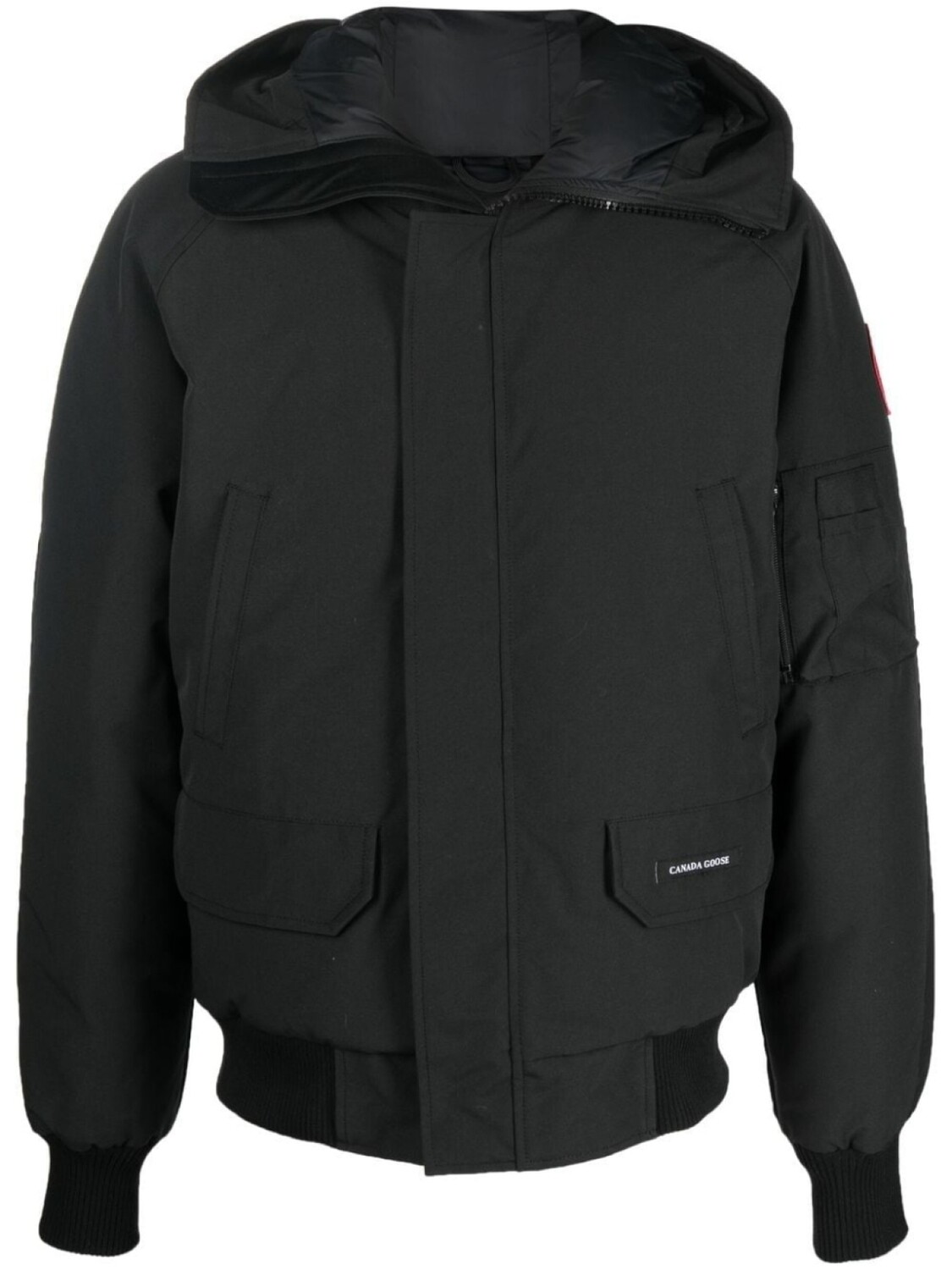 

Canada Goose пуховик Chilliwack с капюшоном, черный