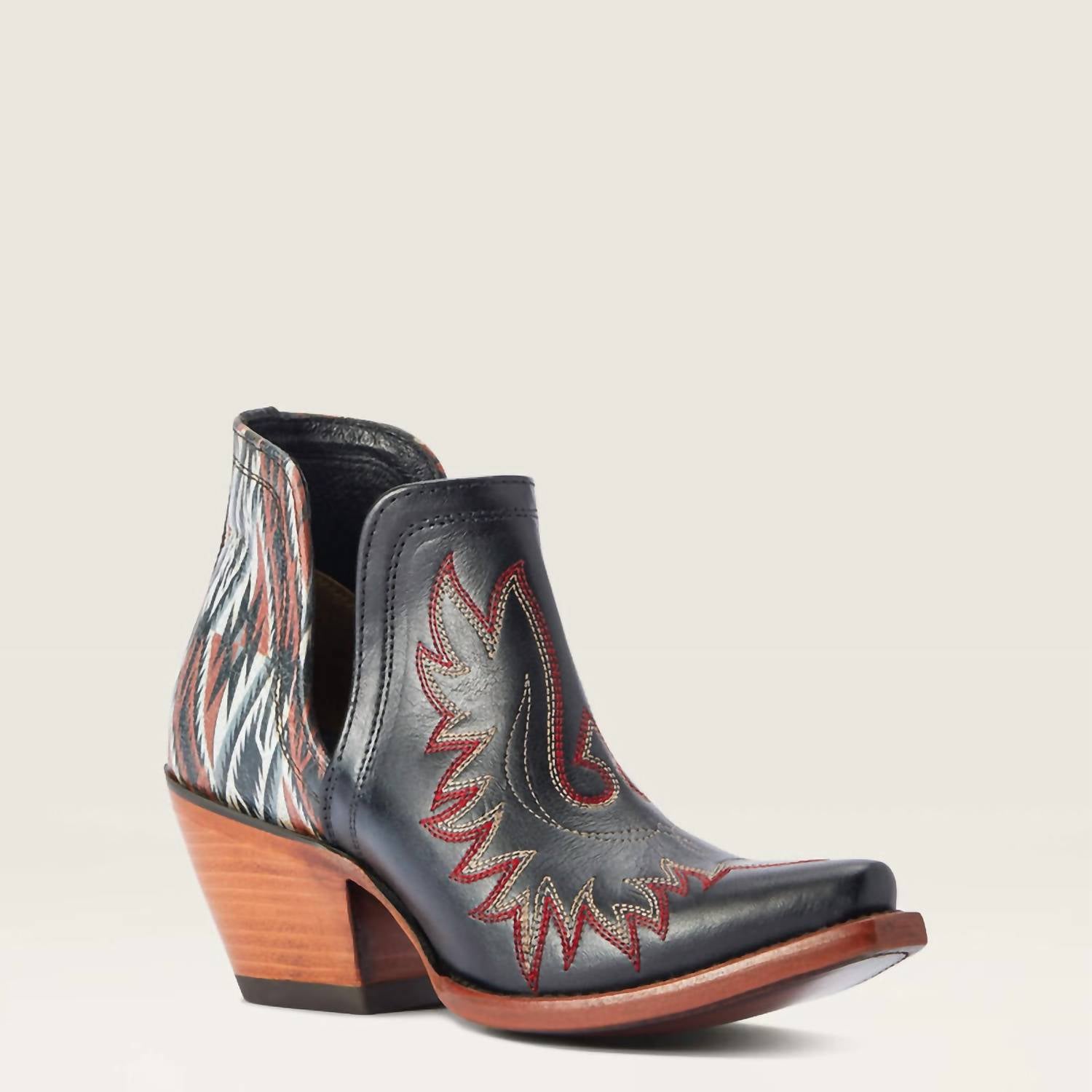 Женские ботинки Ariat Dixon Chimayo низкие ковбойские, темно-синий — фото 3