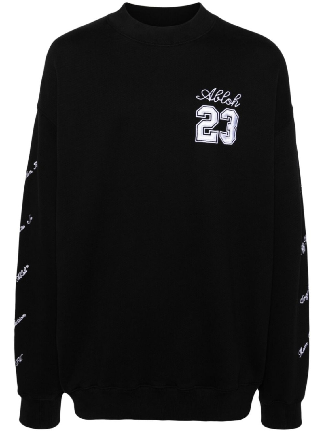 

Off-White толстовка 23 Logo Skate, черный