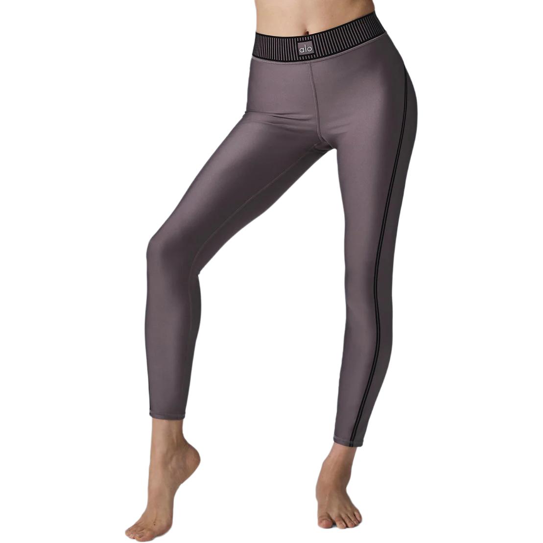 

Женские брюки средней длины Alo Yoga, коричневый серый/kylie