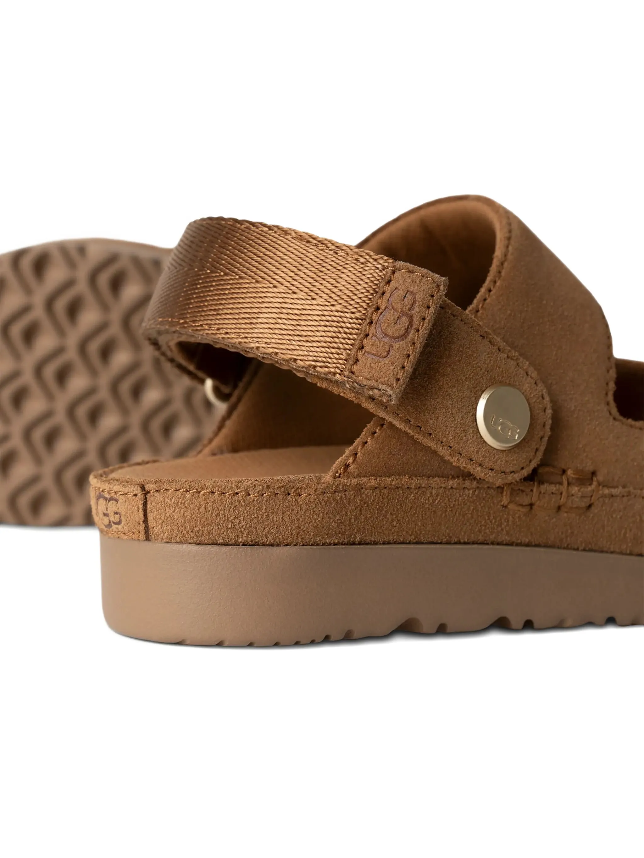 Сандалии Goldenstar Glide на платформе Ugg Kids, коричневый — фото 4