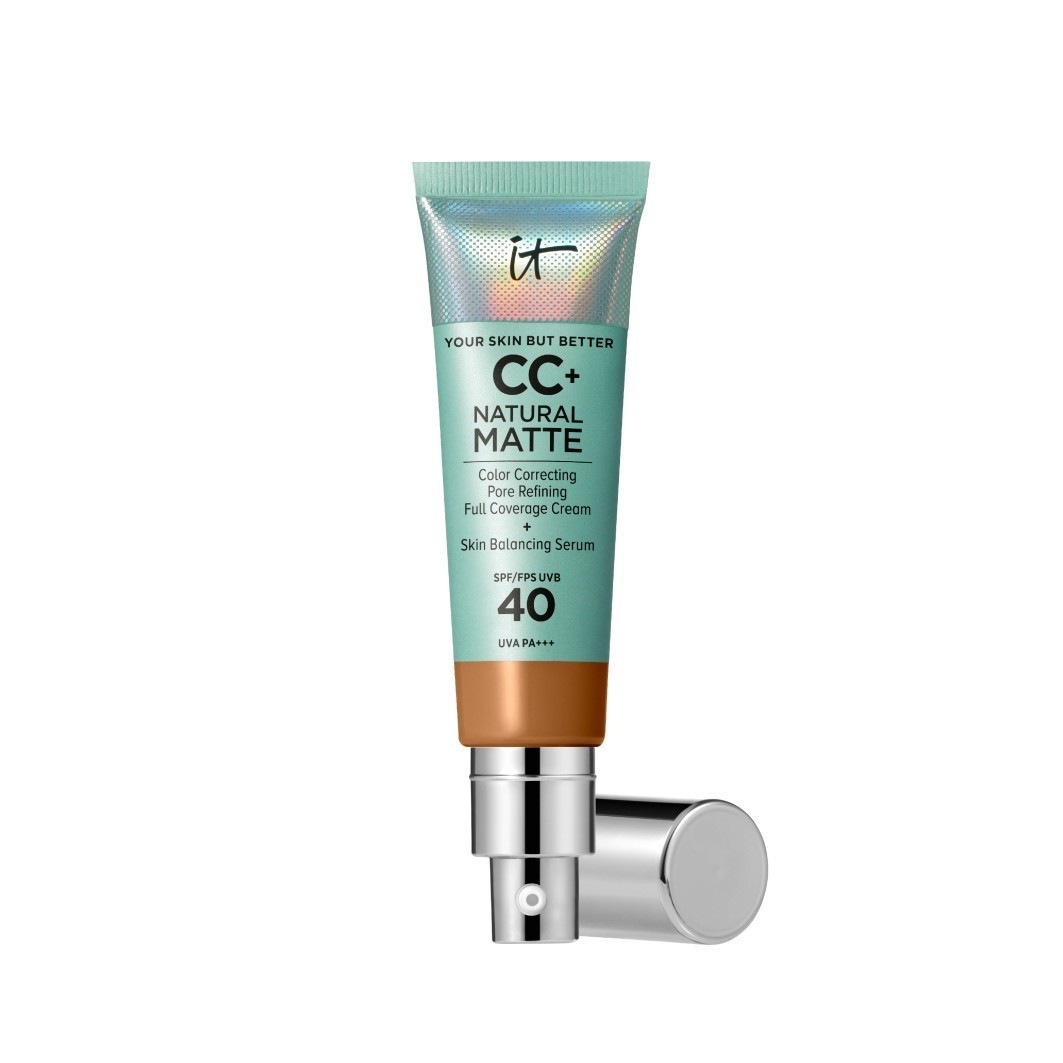 

CC-крем your skin but better cc+ natural matte spf 40 It Cosmetics, rich hny, объем 32 мл