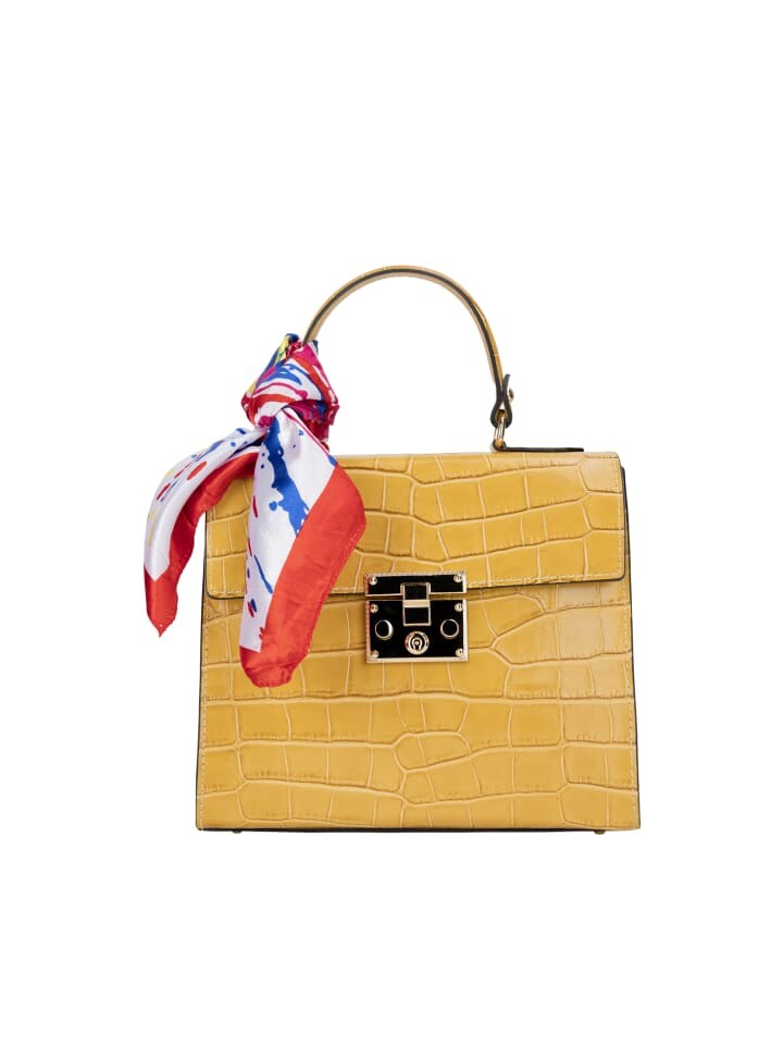 

Наплечная сумка FELIPA Henkeltasche Aus Leder, цвет Hellkamel