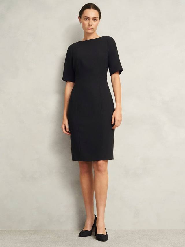 

Платье Rae Crepe Shift Hobbs, Black