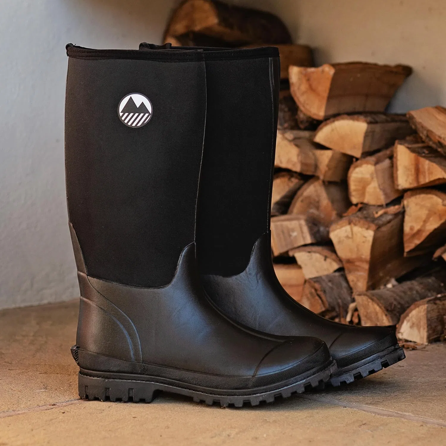 Резиновые ботинки Lakeland Active Rydal для мужчин из неопрена, Black — фото 3