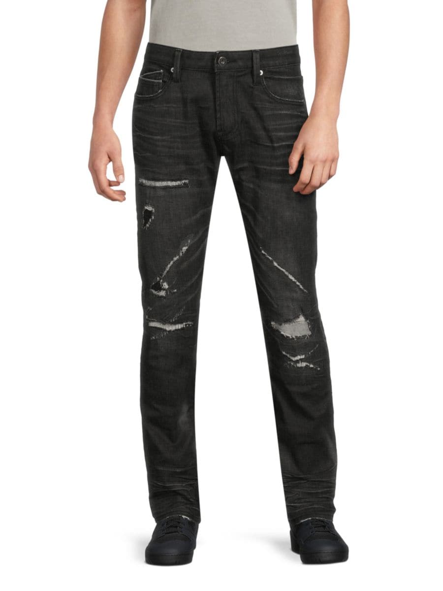 

Джинсы Rocker Slim Fit с потертостями Cult Of Individuality, цвет Thorn