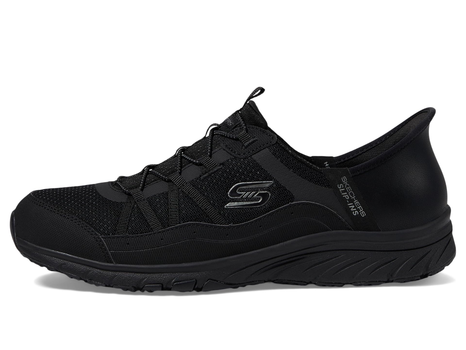 Кроссовки SKECHERS Gratis Sport Leisurely Hands Free Slip-Ins, черный — фото 4