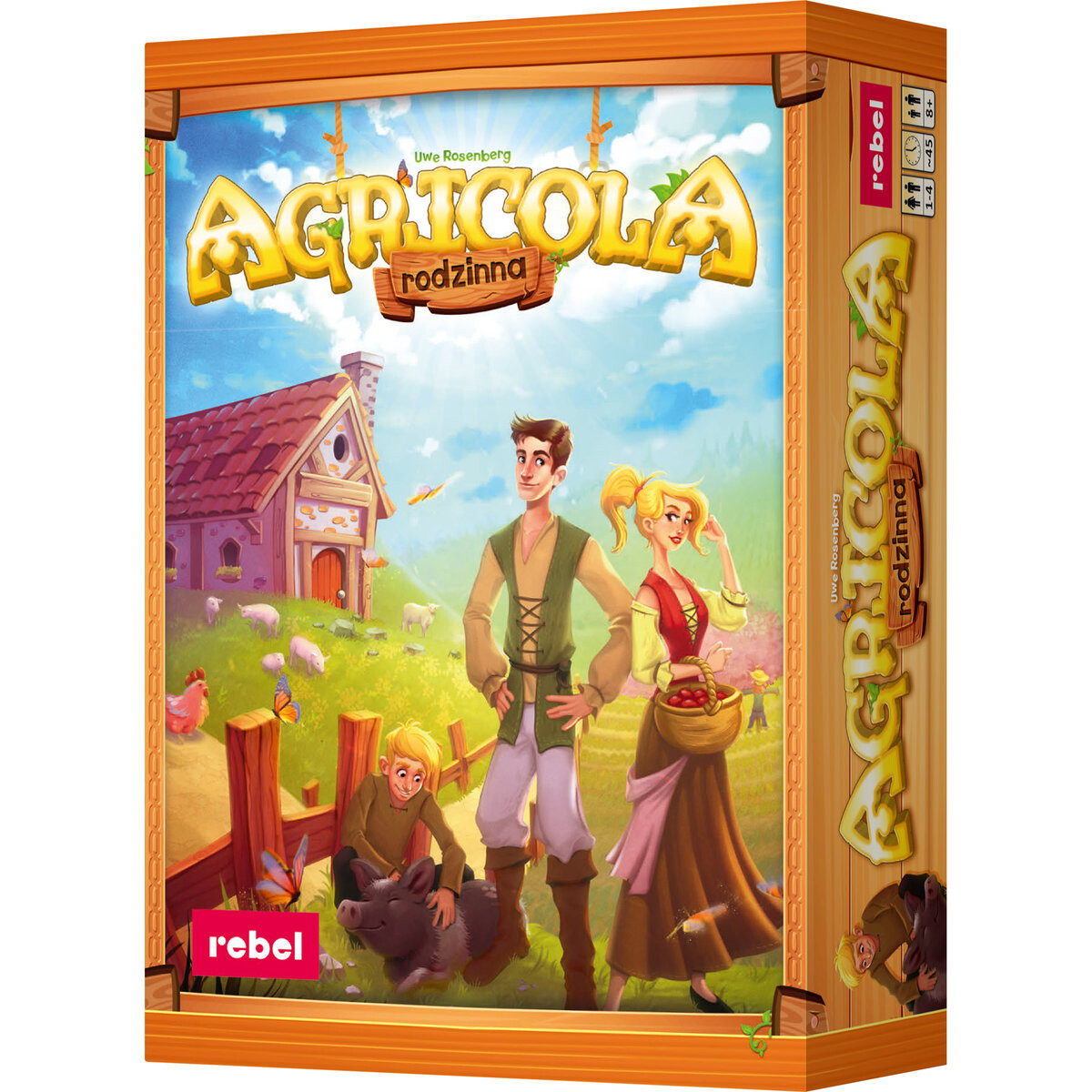 

Семейная игра Agricola Rebel