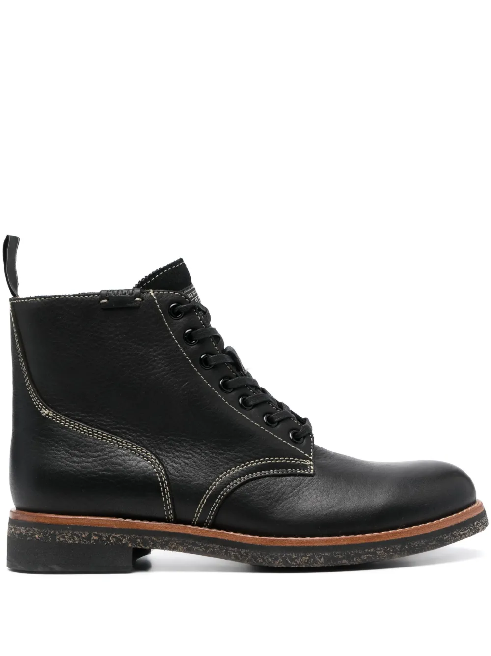 

Ботинки на молнии POLO RALPH LAUREN, черный