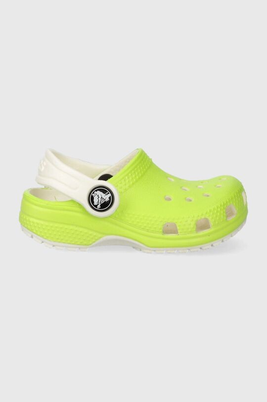 

Детские тапочки Crocs GLOW IN THE DARK, зеленый