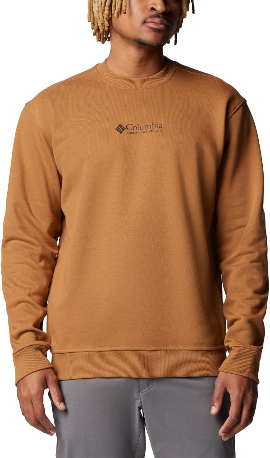 

Толстовка Columbia mens Meridian Creek Crew, Camel Brown/Csc Center Chest, Коричневый, Толстовка Columbia mens Meridian Creek Crew, Camel Brown/Csc Center Chest