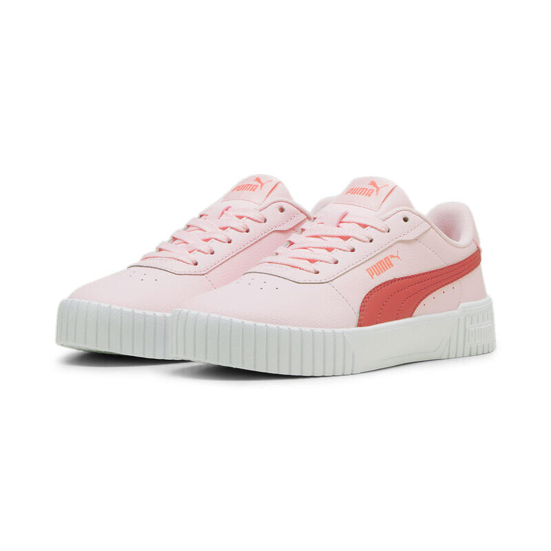 

Кроссовки Carina 2.0 Молодежные PUMA Whisp Of Pink Active Red White, цвет rot
