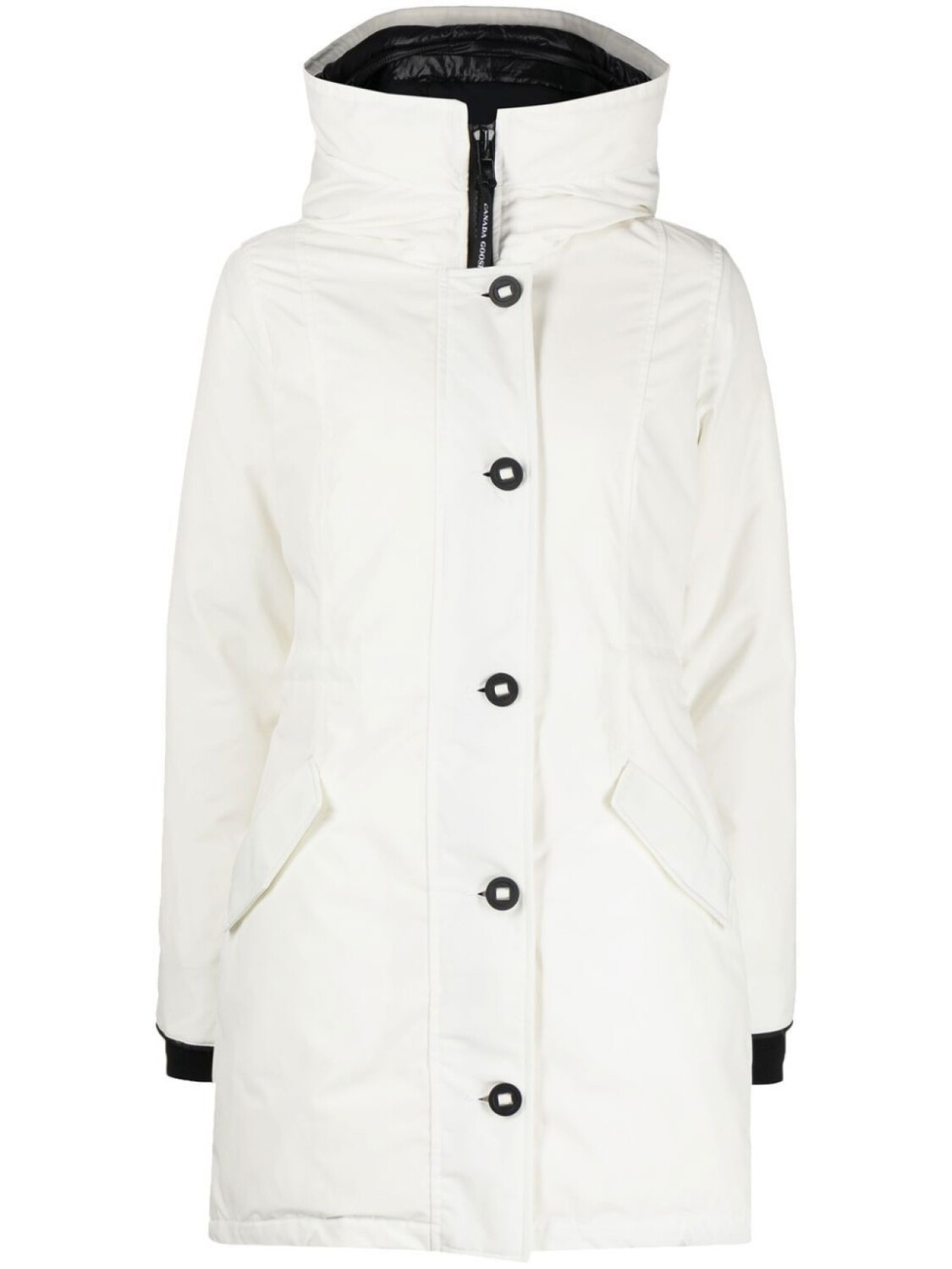 

Парка Rossclair с капюшоном Canada Goose, белый