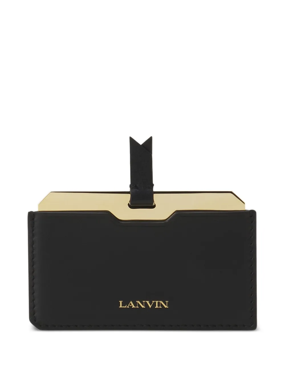 

Картхолдер с логотипом Lanvin, черный