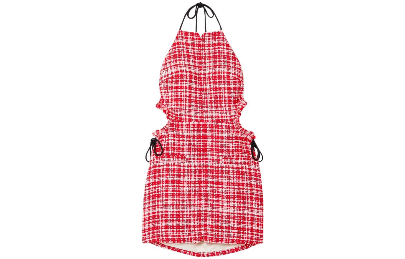 

Self-portrait Self portrait Безрукавное платье женское красное короткое