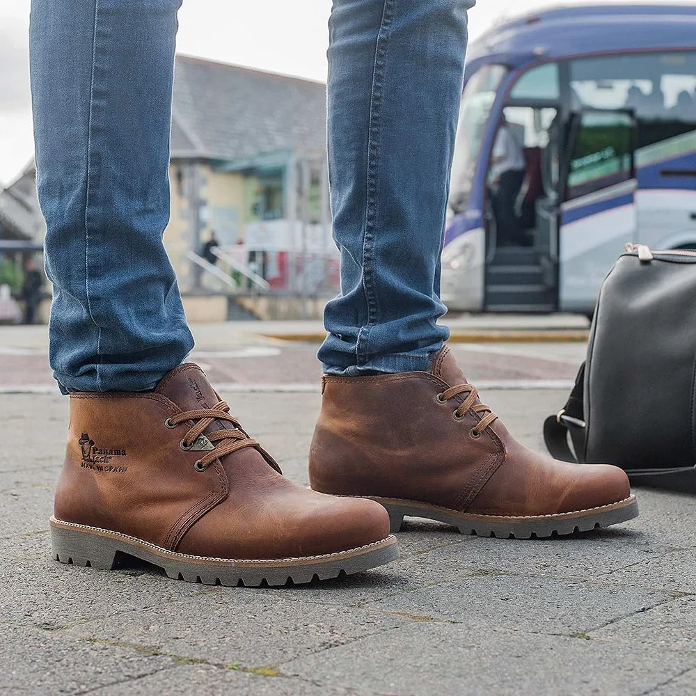 Мужские теплые сапоги Panama Jack Bota Panama Igloo, сапоги на невысоком каблуке и ботильоны, коричневый — фото 3