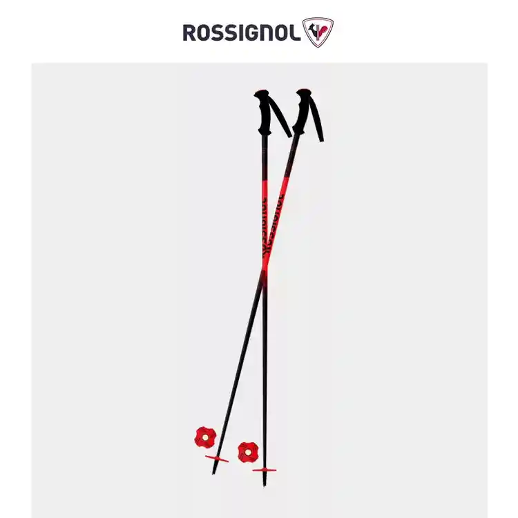 

Rossignol Детские лыжные палки tactic для всех регионов, молодежная модель, черный/красный, 75cm