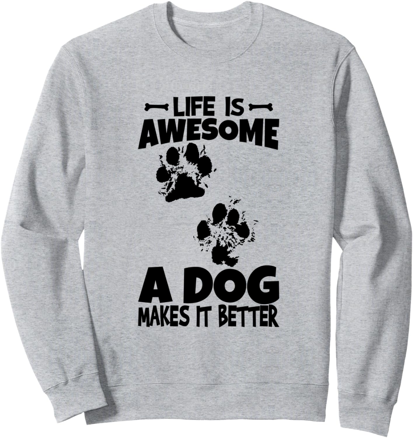 

Толстовка с забавными шутками про собак Funny Dog Owner T-Shirt And Gift, серый