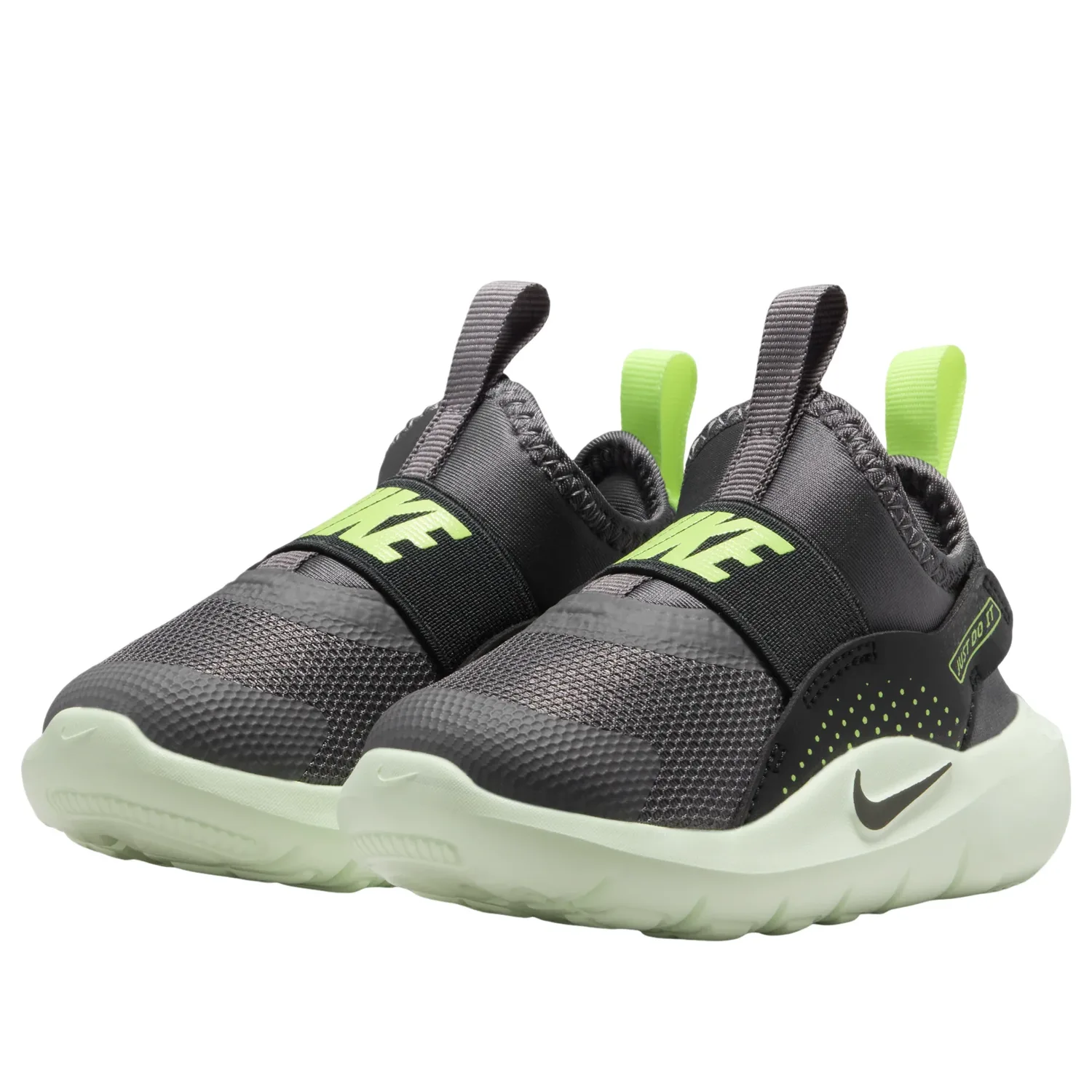 (TD) Кроссовки Nike Flex Runner 4 'Pencil Point Black Volt' — фото 3