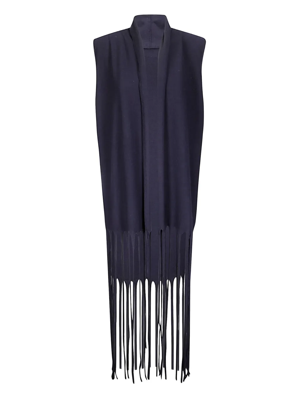 

Свитер с бахромой Archivio B, синий