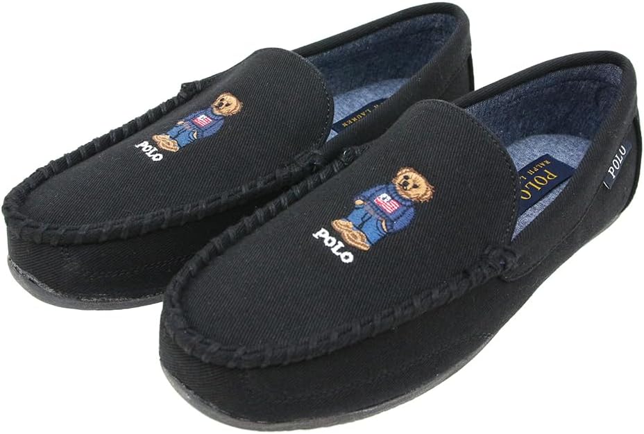 

POLO RALPH LAUREN мужские плоские лоферы, Black