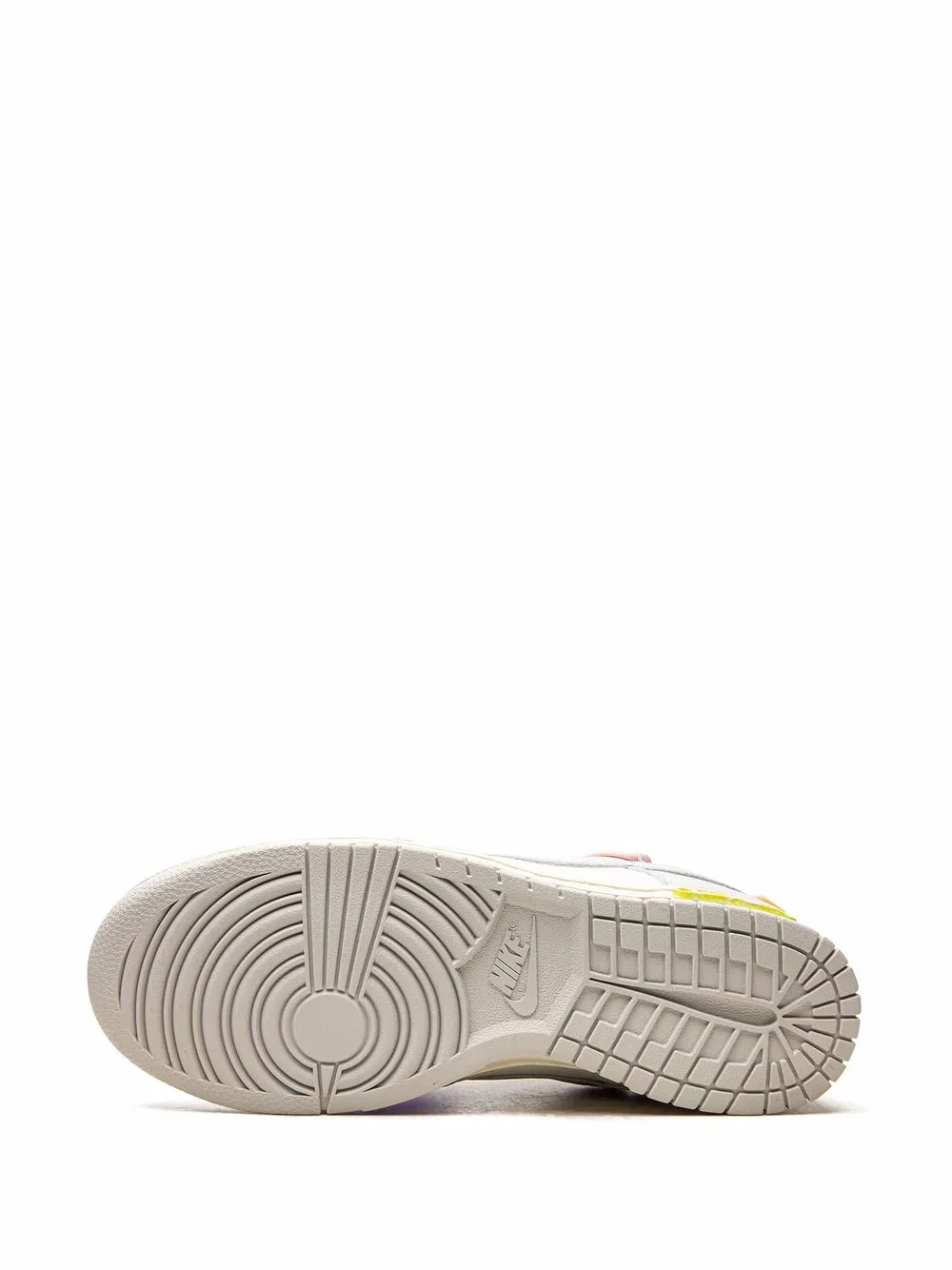 Кроссовки Dunk Low из коллаборации с Off-White Nike X Off-White, белый — фото 4