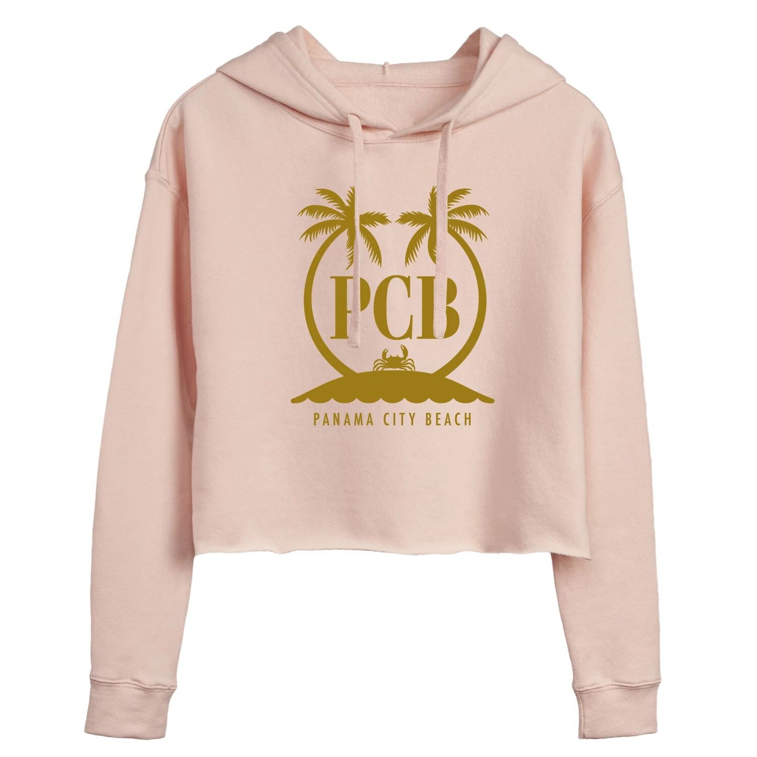 

Укороченная толстовка с капюшоном для юниоров Panama City Beach Licensed Character, розовый