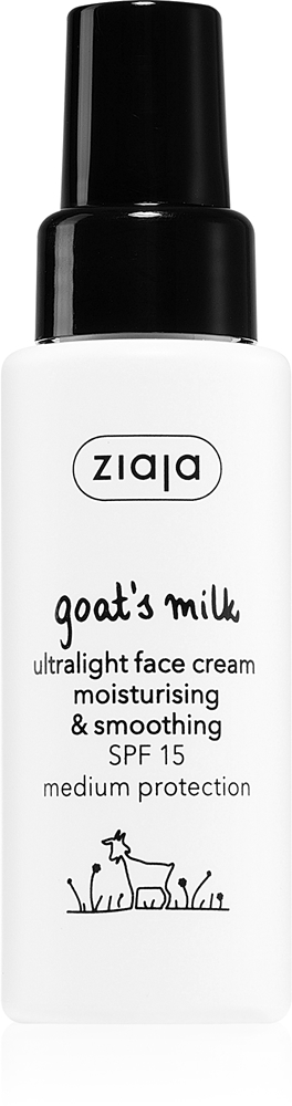 

Разглаживающий дневной крем с козьим молоком SPF 15 Ziaja, 50 мл