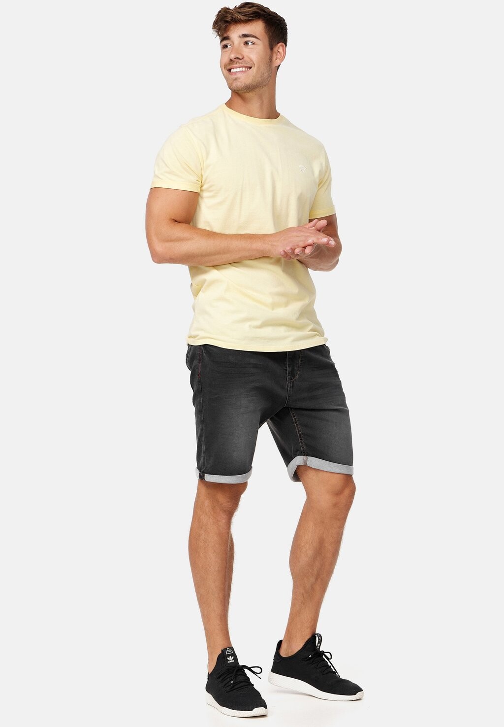

Джинсовые шорты Kadin INDICODE JEANS, черные