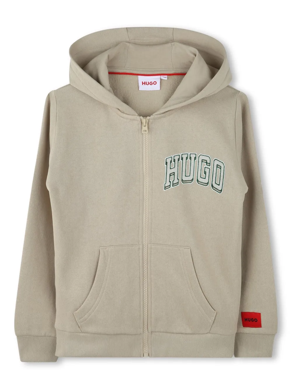 

Худи на молнии HUGO KIDS, нейтральный